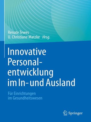 cover image of Innovative Personalentwicklung im In- und Ausland